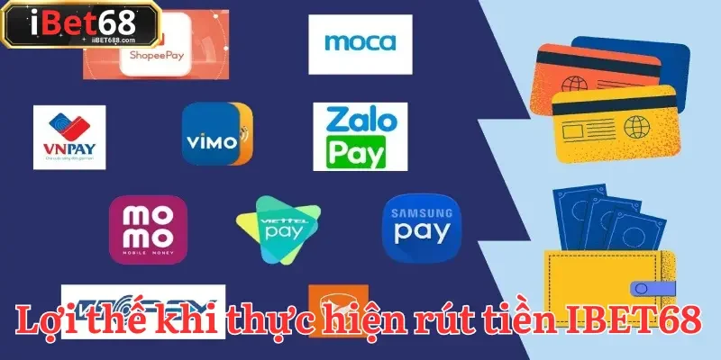 Rút tiền IBET68 được đông đảo thành viên lựa chọn để thực hiện