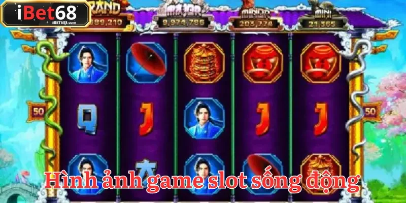 Slot Thanh Xà Bạch Xà với đồ họa được đầu tư kỹ lưỡng thu hút người chơi