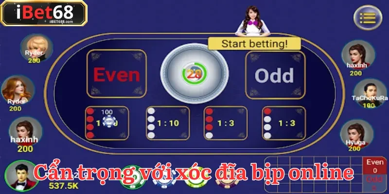 Những dấu hiệu không thể làm ngơ về xóc đĩa bịp kho cá cược trực tuyến